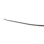 DRUT PRAWY PŁASKI PODWÓJNIE GIĘTY ŁUKIEM 46cm x 0,63cm ULTRA DENT TOOLS