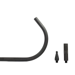 HAK DUŻY GIĘTY 110° 61CM POD WYMIENNE KOŃCÓWKI OD DENTCRAFT TOOLS
