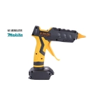 PISTOLET 150W Z REGULACJĄ TEMPERATURY DO GORĄCEGO KLEJU NA AKU. MAKITA OD SERGIO PILLON