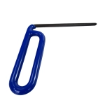 PŁASKI GIĘTY 12,5cm x 0,6cm OD DENTCRAFT TOOLS