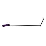 OSTRY DRUT DO DRZWI Z REGULACJĄ RĘKOJEŚCI GIĘTY 70° 61cm x 0,9cm DENTCRAFT TOOLS DO USUWANIA WGNIECEŃ BEZ LAKIEROWANIA