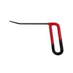 OSTRY LEWY DWA RAZY GIĘTY 17cm x 0,45cm DENTCRAFT TOOLS DO USUWANIA WGNIECEŃ BEZ LAKIEROWANIA
