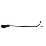 HAK GIĘTY 55° POD WYMIENNE KOŃCÓWKI 43cm x 0,95cm DENTCRAFT TOOLS