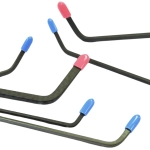 ŚREDNIE NAKŁADKI NA PŁASKIE KOŃCÓWKI 10szt. DENTCRAFT TOOLS