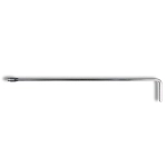 PŁASKI ZAOKRĄGLONY POD REGULOWANĄ RĘKOJEŚĆ GIĘTY 90° 56cm x 0,79cm OD ULTRA DENT TOOLS