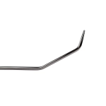 SZPIC ZAOKRĄGLONY PODWÓJNIE GIĘTY 70° ZE STALI NIERDZEWNEJ 64cm x 0,95cm OD A-1 TOOL