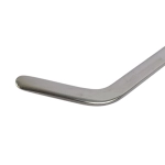 DRUT LEWY PŁASKI PODWÓJNIE GIĘTY ŁUKIEM 30cm x 0,63cm ULTRA DENT TOOLS
