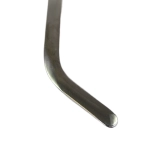 DRUT PRAWY PŁASKI PODÓWJNIE GIĘTY ŁUKIEM 30cm x 0,5cm ULTRA DENT TOOLS