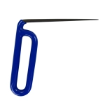 PŁASKI GIĘTY 12,5cm x 0,6cm OD DENTCRAFT TOOLS