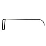 HAK GIĘTY 80° 45cm x 0,63cm DENTCRAFT TOOLS DO USUWANIA WGNIECEŃ BEZ LAKIEROWANIA