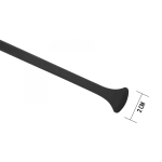 ZESTAW 5 ŚREDNICH PŁETW 2cm OD FAST PDR TOOLS