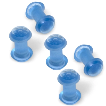 KOMPLET 5 SZT. OKRĄGŁYCH GRZYBKÓW 0,8cm KECO TABS ICE FLIP TAB