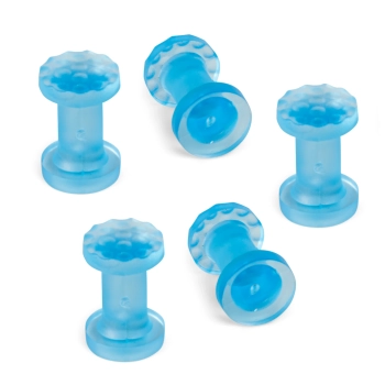 KOMPLET 5 SZT. OKRĄGŁYCH GRZYBKÓW 1,1cm KECO TABS ICE FLIP TAB