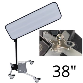 LAMPA X-FACTOR POD PRZEGUB KULOWY 1" ELIMADENT 97CM 38"  ZE STELAŻEM PRO PDR SOLUTIONS