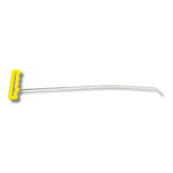 DRUT PRAWY PŁASKI PODÓWJNIE GIĘTY ŁUKIEM 46cm x 0,5cm ULTRA DENT TOOLS