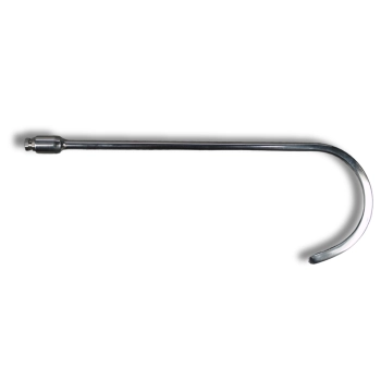 HAK PŁASKI POD REGULOWANĄ RĘKOJEŚĆ GIĘTY 160° 30cm x 0,79cm OD ULTRA DENT TOOLS