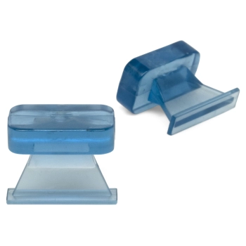 2 SZT. PROSTOKĄTNYCH GRZYBKÓW 5X21MM KECO TABS DEAD CENTER ICE DO RYS