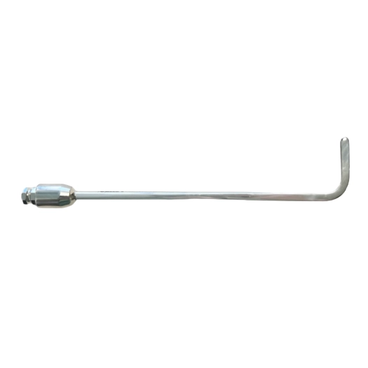 PŁASKI GIĘTY 90° POD REGULOWANĄ RĘKOJEŚĆ 25 cm x 0,64cm ULTRA DENT TOOLS
